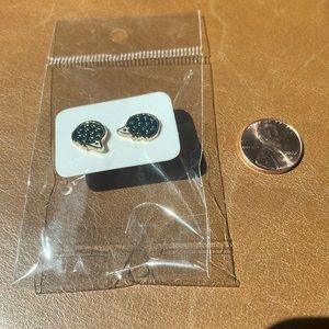 FOSSIL - Heart Porcupine Stud Earrings